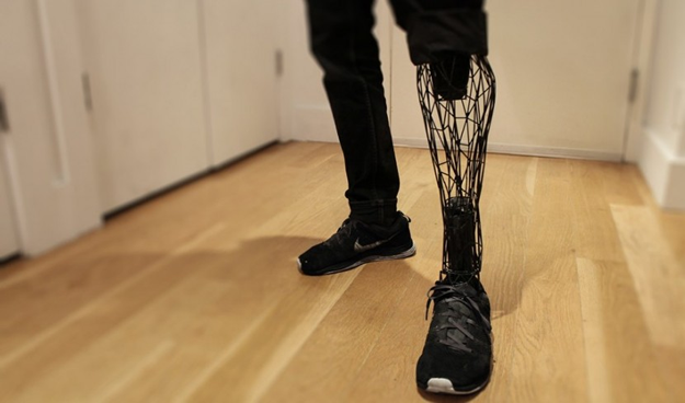 Autodesk medical, pierna ortopedica 3D