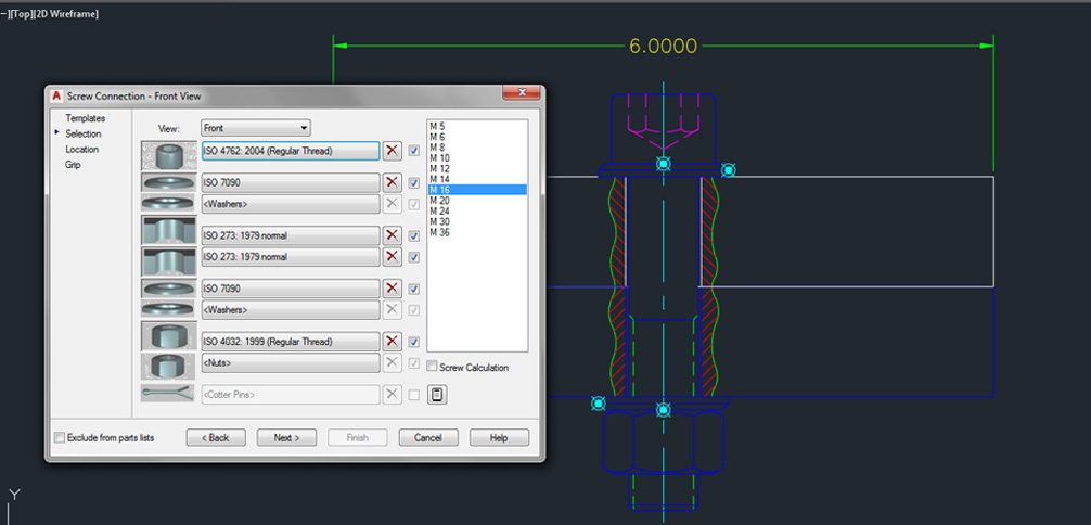 El conjunto de herramientas AutoCAD Mechanical es parte de AutoCAD 2019, que incluye acceso a conjuntos de herramientas especializadas 