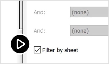 Video: Demostración de la función de filtrado de tablas de planificación por plano de Revit